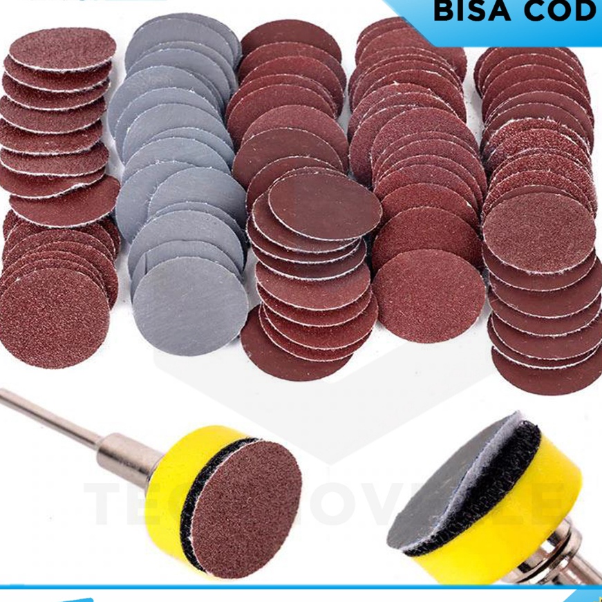 FG2 MATA BOR AMPLAS POLES KECIL BULAT SANDING DISC POLISHING SCRUBBING