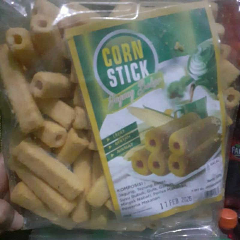

Corn Stik cokelat/ Corn stik Jagung Bakar/ Stik Momogi