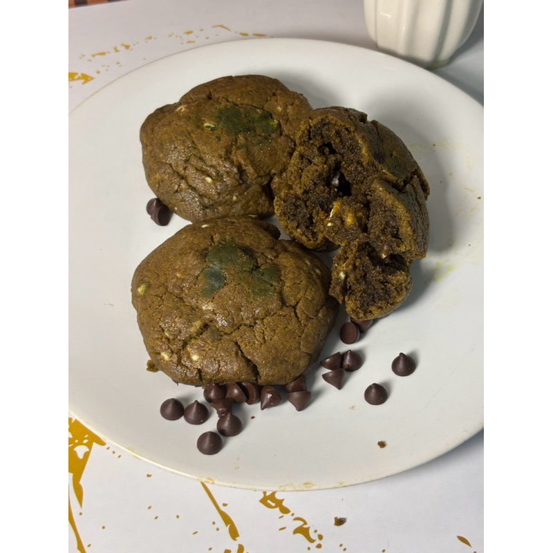 

matcha soft cookies