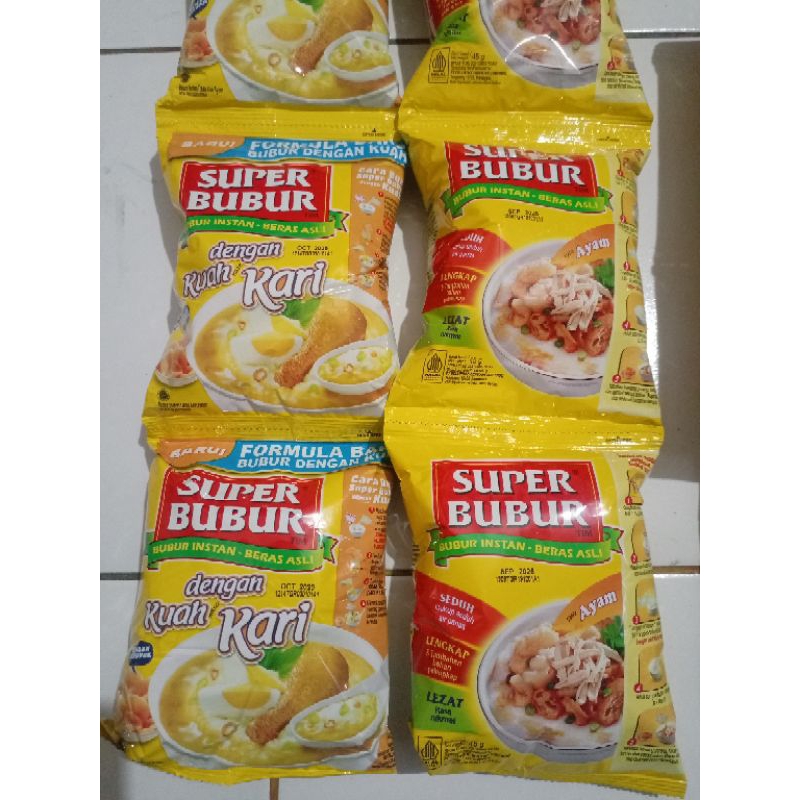 

super bubur 1 renceng