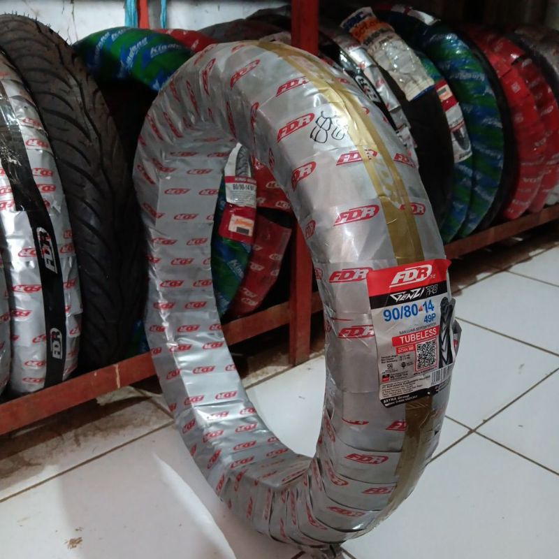 ban luar 90/80-14 Tubles genzi pro belakang metik honda beat variofdr