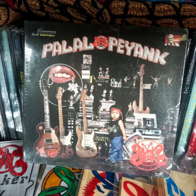 Kaset CD audio Slank palalopeyank original