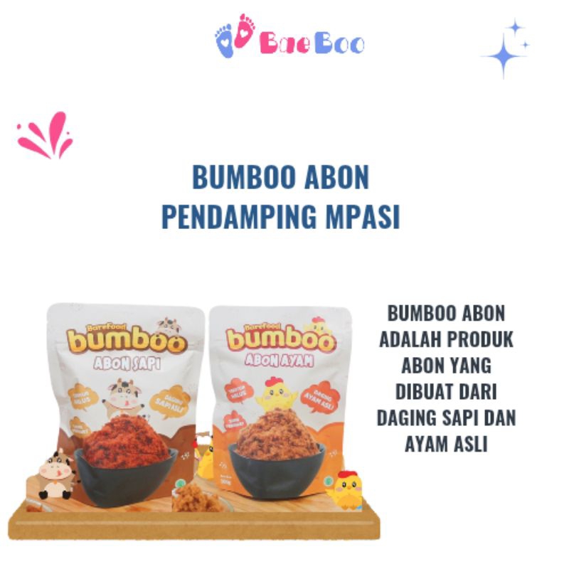 

Bumboo Abon Sapi Dan Ayam Pendamping Mpasi