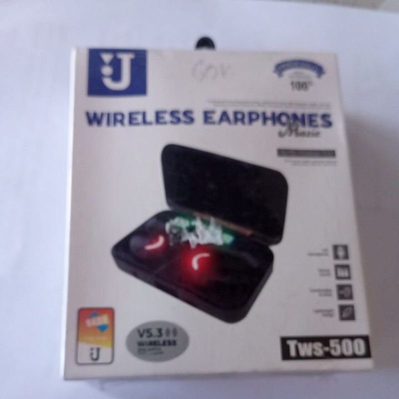 Wireless earphones tws500 bluetooth