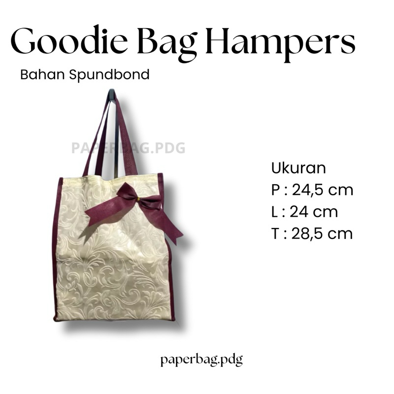 

Goodie Bag Hampers Idul Fitri | tas spunbond besar | goodie bag motif murah | tas spunbond embos mewah | tas kotak kue | tas aqiqah | gudi bag khitanan | Goodie Bag Lebaran | Goodie Bag Kue Lebaran | Goodie Bag Raya | Tas Hajatan