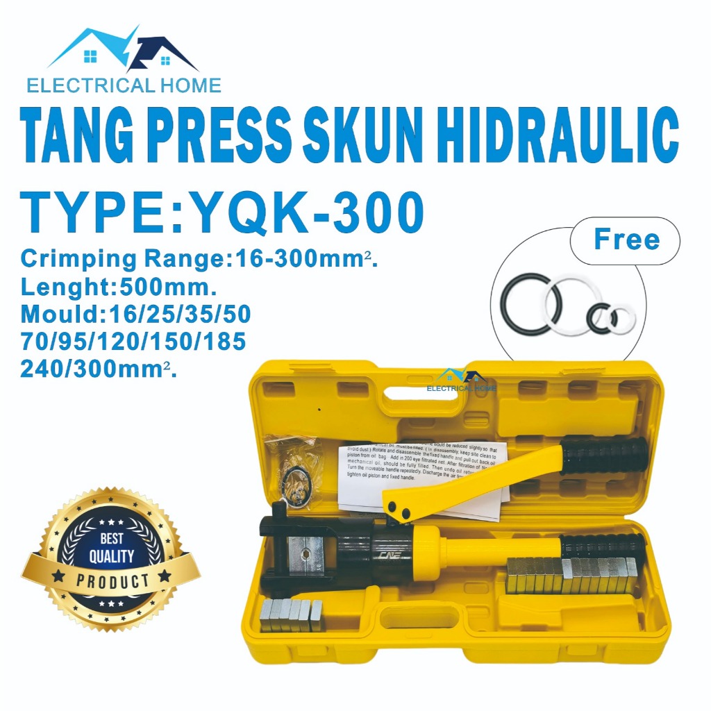 TANG PRESS SKUN HIDROLIC YQK-300(16-300mm2).
