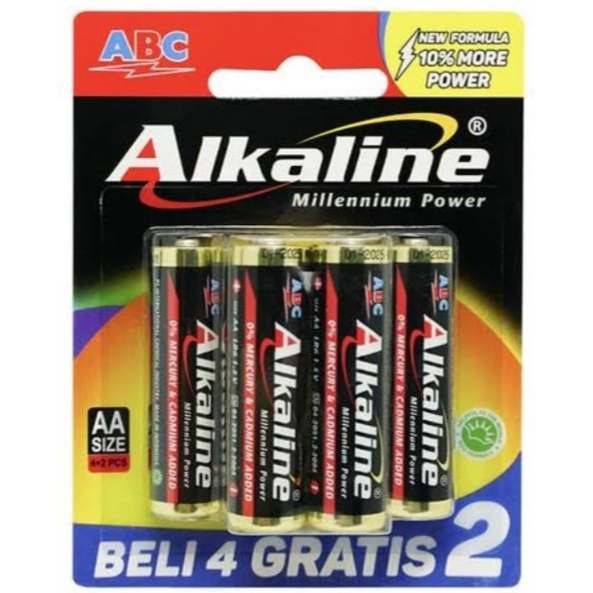 Baterai ABC Alkaline AA