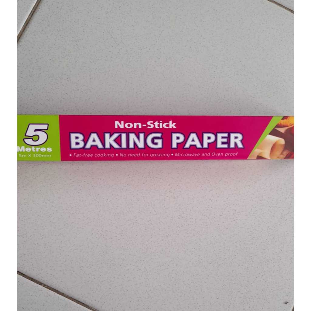 

Baking Paper Non Stick 5m x 300mm