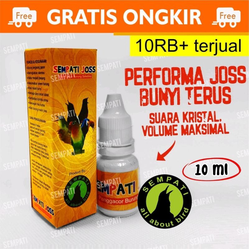 JOSS VITAMIN BURUNG GACOR STAMINA POWER NAFAS PANJANG KRISTAL ANTI VITAMIN BURUNG KHUSUS BURUNG LOVE