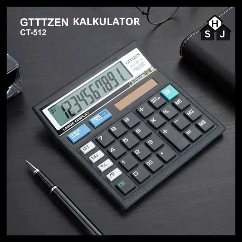 

Kalkulator GTTTZEN CT-512 12 Digit / Calculator Check Dual 2 Power