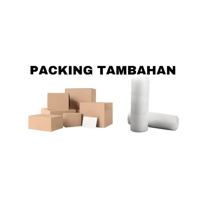 

Packing tambahan (Kotak dan BBwrap)