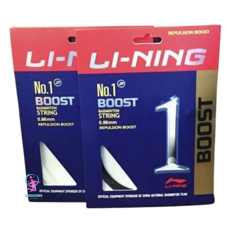 SENAR RAKET BADMINTON LINING NO1 BOOST ORIGINAL TERBAIK