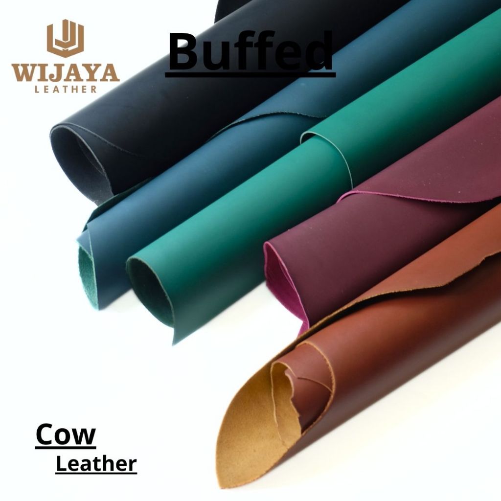 Kulit Sapi Cow Leather Buffed Series Lembaran Ketebalan 1.4mm-1.6mm