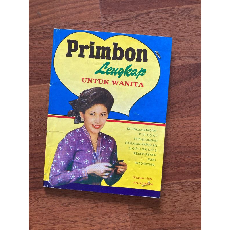 buku bacaan - PRIMBON LENGKAP UNTUK WANITA disusun oleh Anjasmara