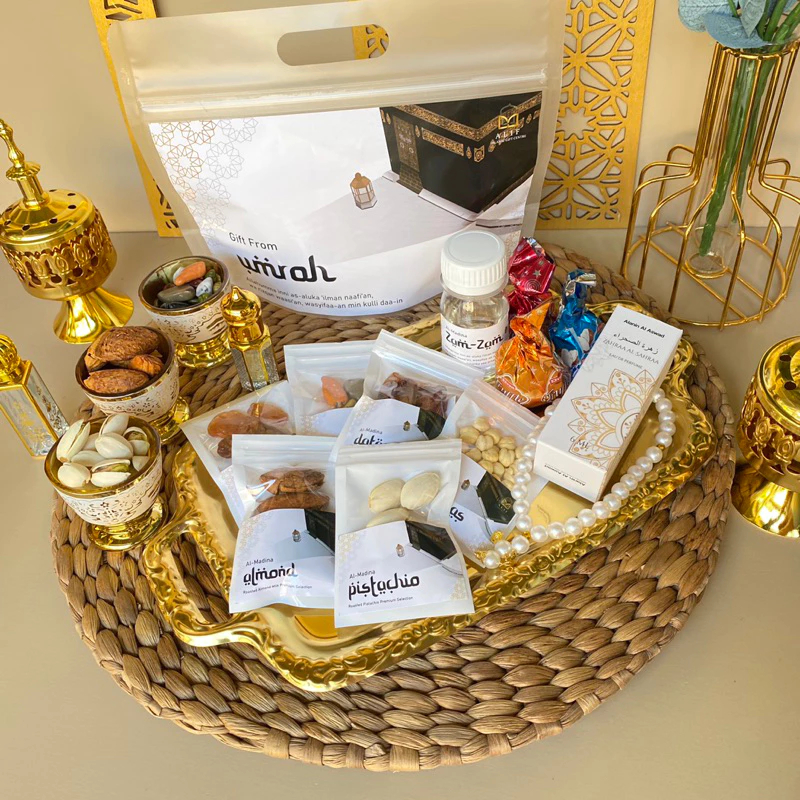 

Rabbani Hampers GARANSI 100% Oleh Oleh Umroh Haji Cantik Bisa Request Kartu Ucapan Alif Islamic Gift Centre