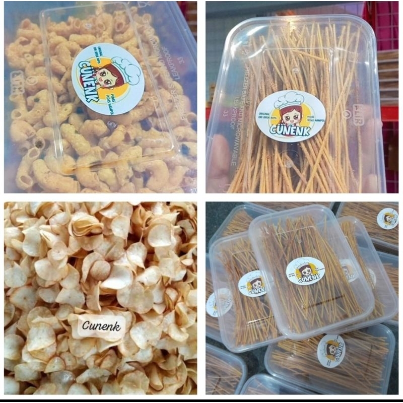 

CEMILAN aneka kerupuk serba 9.800 ,200gr