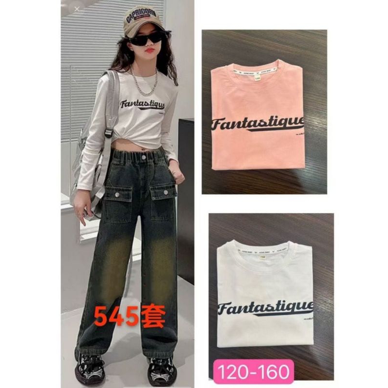 stelan baju anak perempuan import