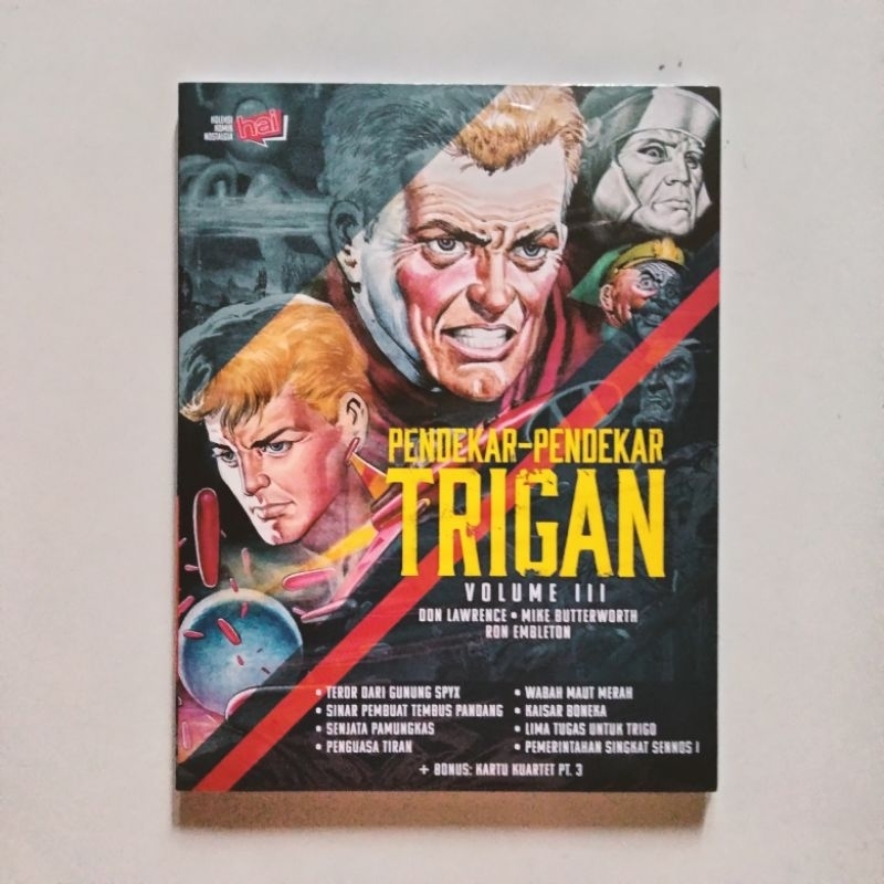 Komik Nostalgia - Pendekar-Pendekar Trigan  - Volume 3 - Penerbit Hai