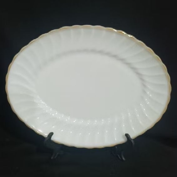 1 Lodor putih / piring saji jadul