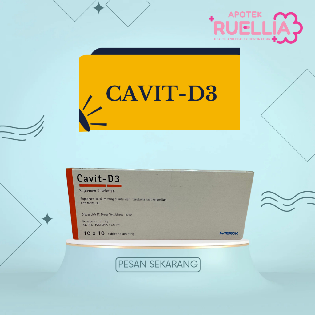 Cavit D3 Strip - Suplemen Makanan