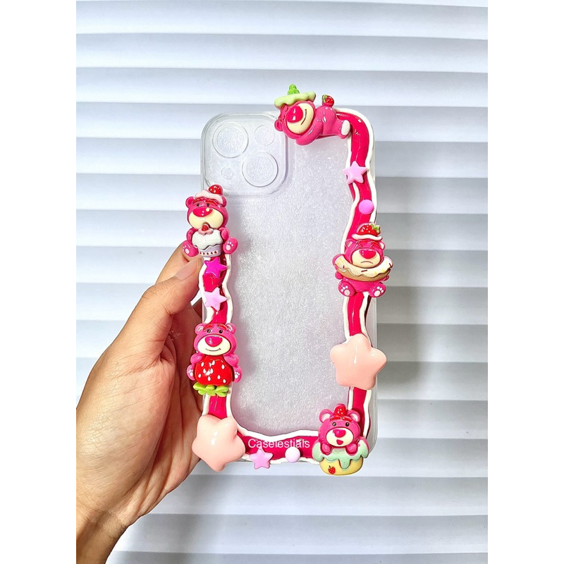 Lotso Decoden Case | PO | Bisa custom tipe Hp