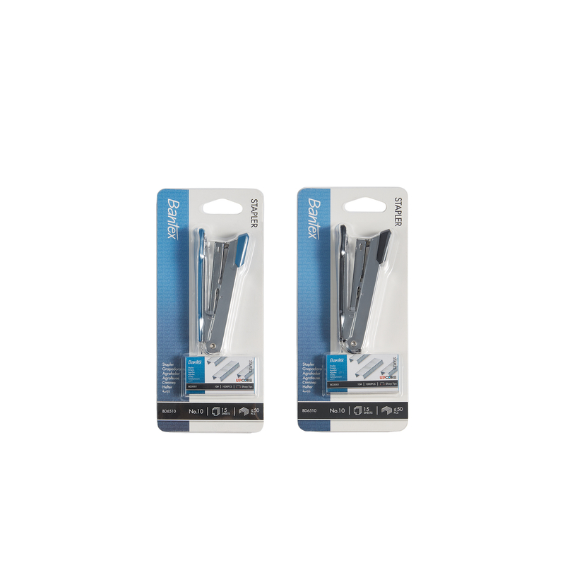 

[Stationery Spectrum] Bantex Stapler / Jepretan No. 10 dan Staples 1 Set BD6510