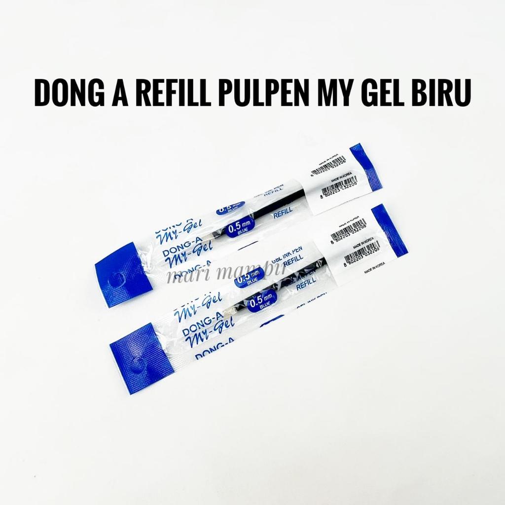 

REFILL / ISI PULPEN GEL / CAIR DONG-A MY GEL WARNA BIRU