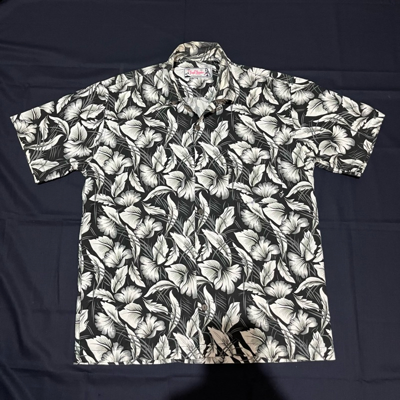 baju kemeja motiv tropic thunder second