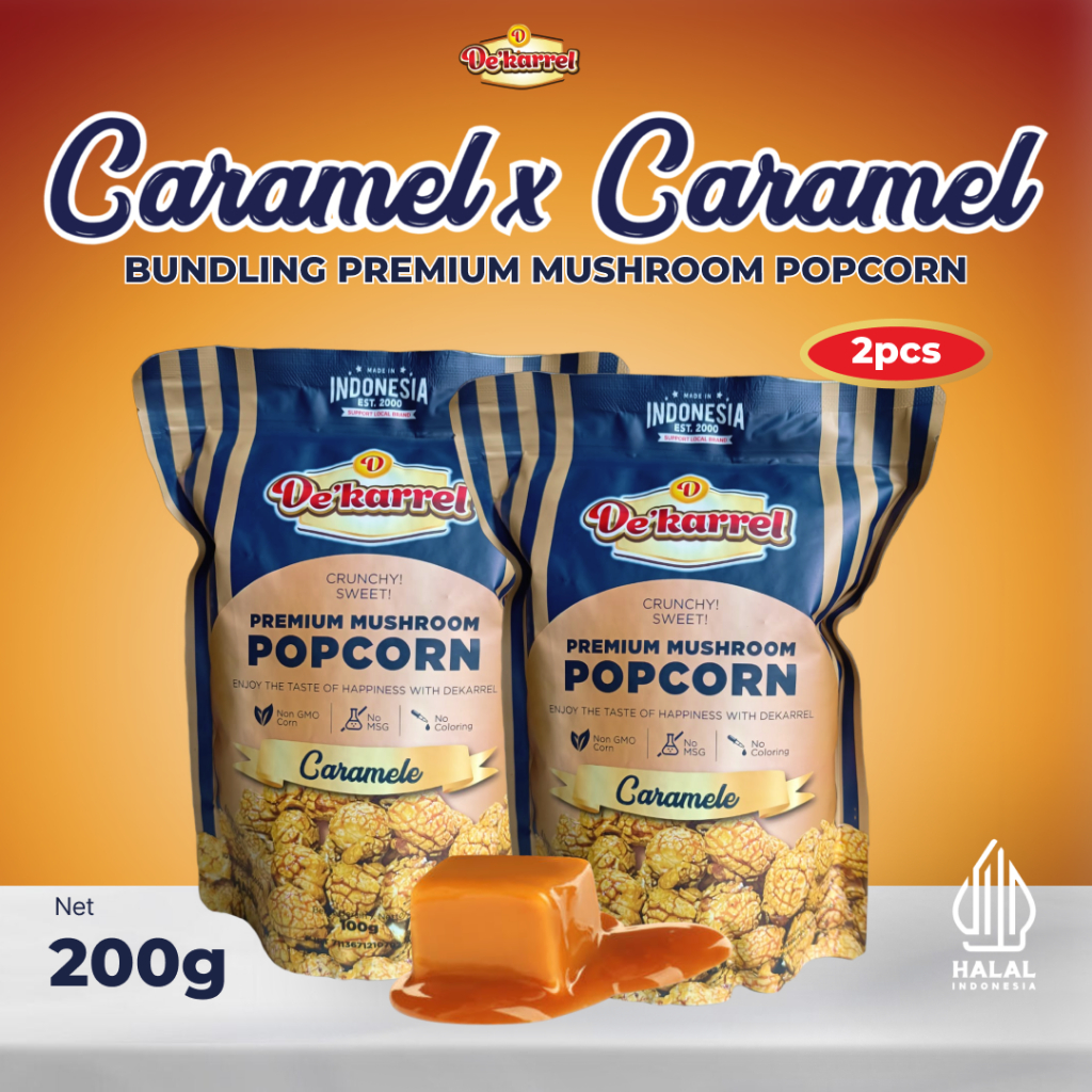 

Dekarrel Popcorn Bundling Caramel