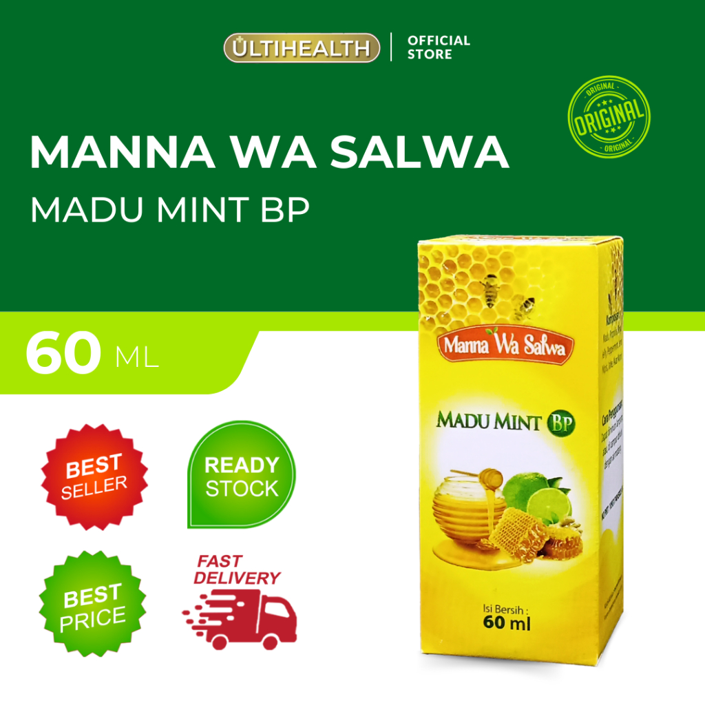 

MANNA WA SALWA - MADU MINT BP - ISI 60 ML
