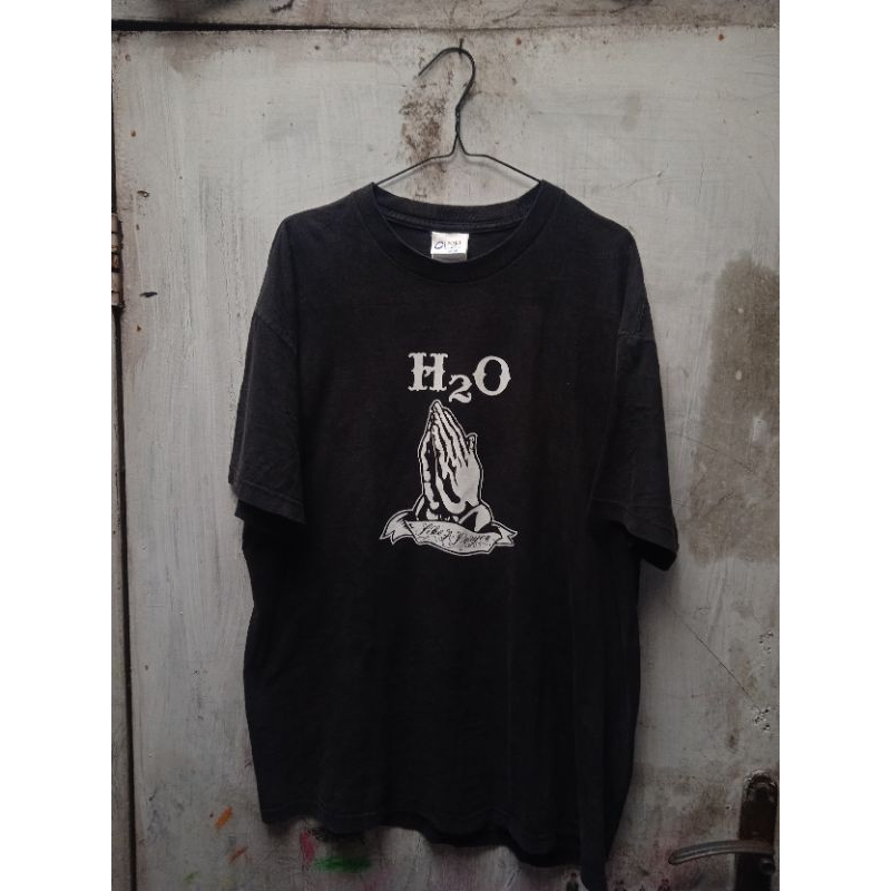 Kaos T-shirt Band H20 Hardcore Bootleg