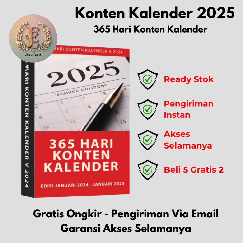 365 HARI KONTEN KALENDER 2025 - 2026
