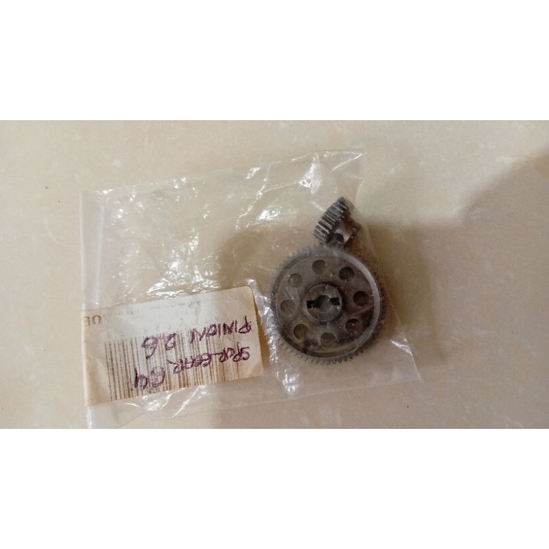 part rc hsp ff spur gear +pinion ada 3 set