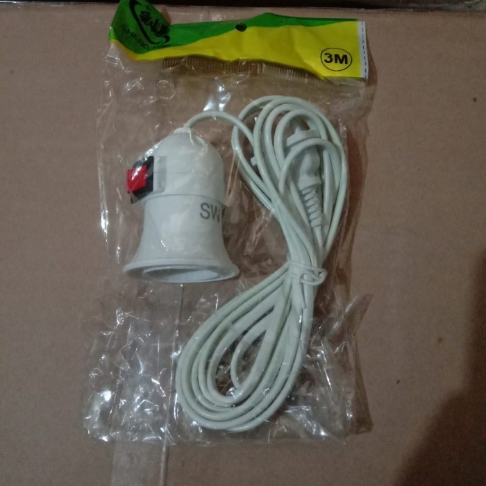 fiting gantung+ kabel + swit 3m, fiting gantung + kabel + swit 4m pioline, fiting gantung + kabel + 