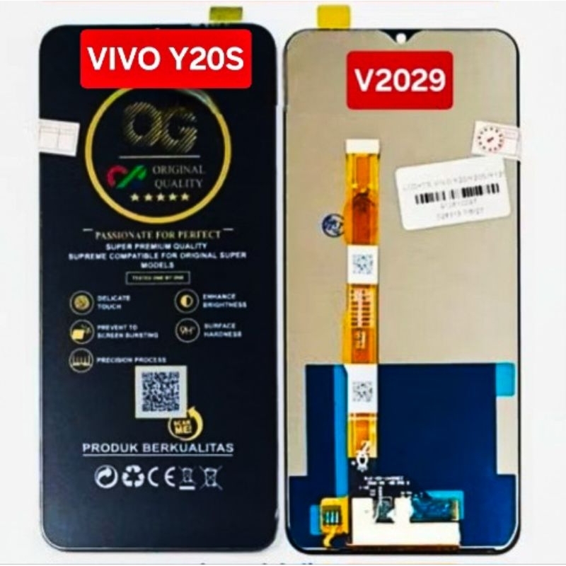 LCD VIVO Y20S MODEL V2029 LCD+TOUCHSCREEN QUALITY ORIGINAL SUPER
