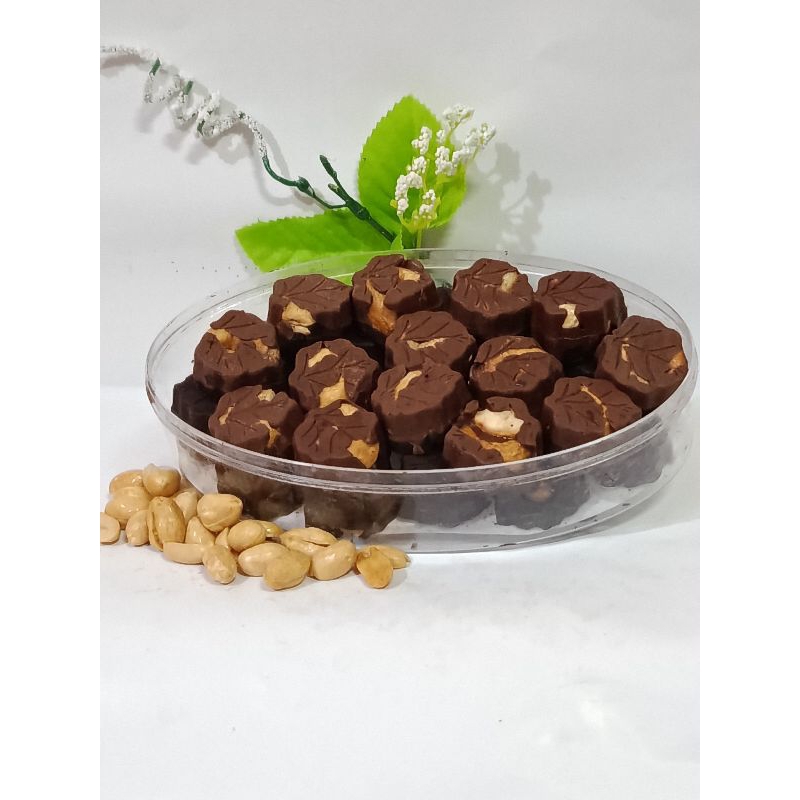 

Milk Chocolate Peanut (Cokelat susu dengan isian kacang)