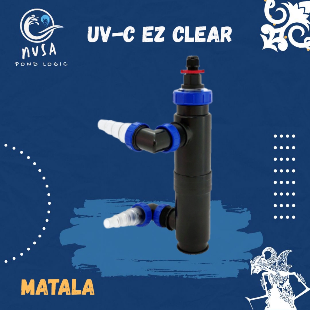 Lampu UV Celup Kolam Koi Matala EzClear UV Clarifier Ultraviolet Pond