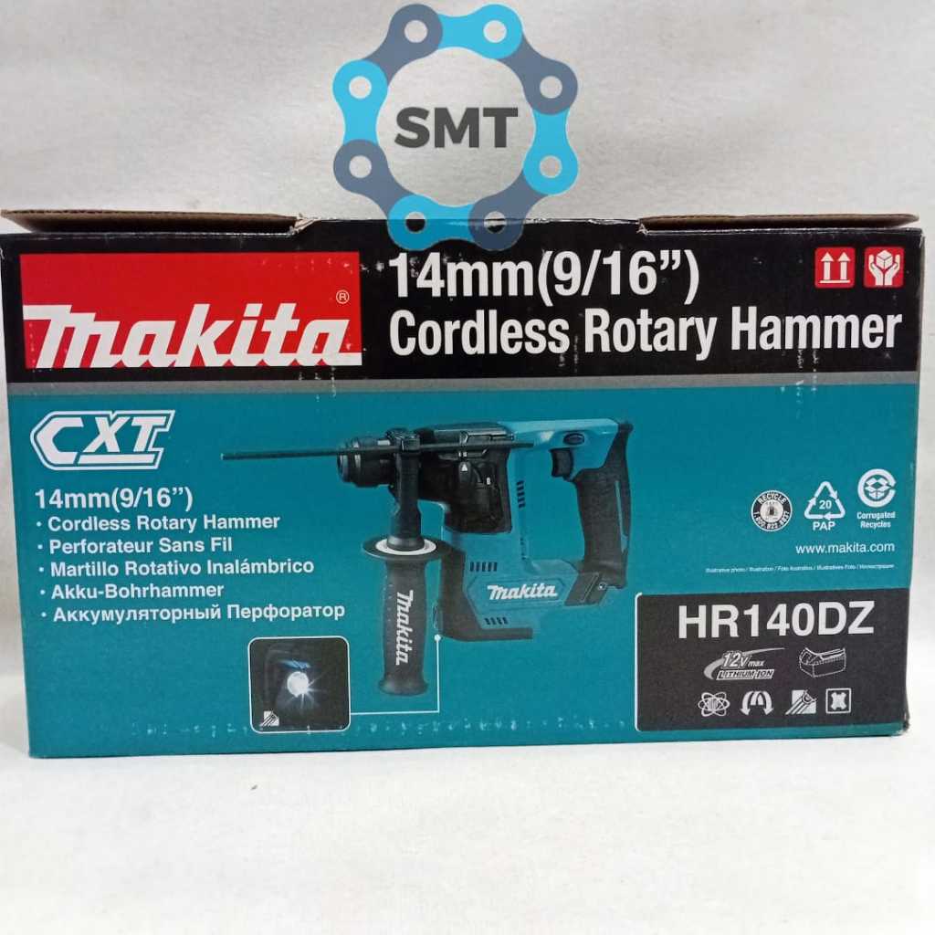 Mesin Bor Beton Bobok Rotary Hammer Cordless SDS Makita HR 140 DZ HR140DZ