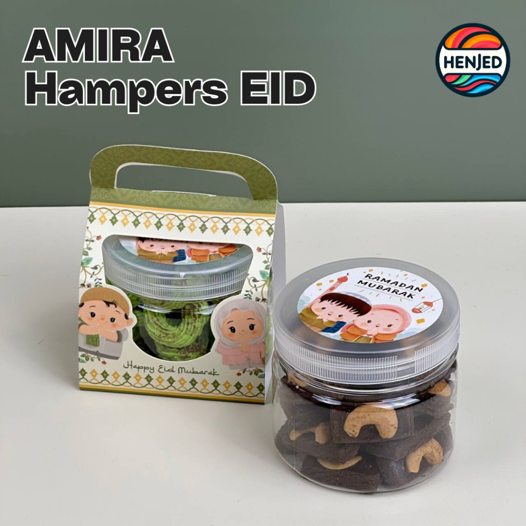 

Hampers Parcel Premium Idul Fitri Lebaran Box Kue Kering Hadiah AMIRA