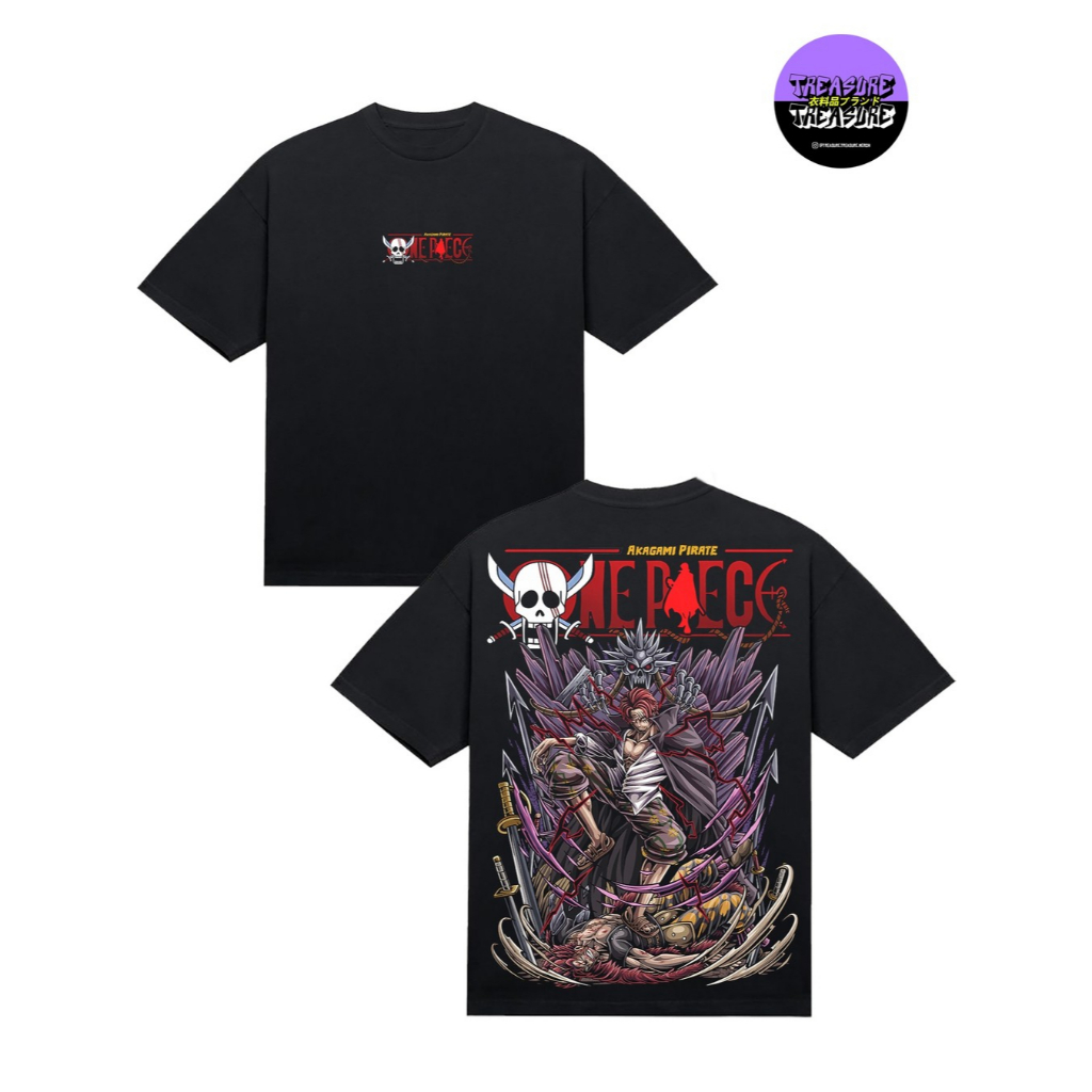 SHANKS Kaos ANIME ONE PIECE SHANKS Kaos OVERSIZE SHANKS