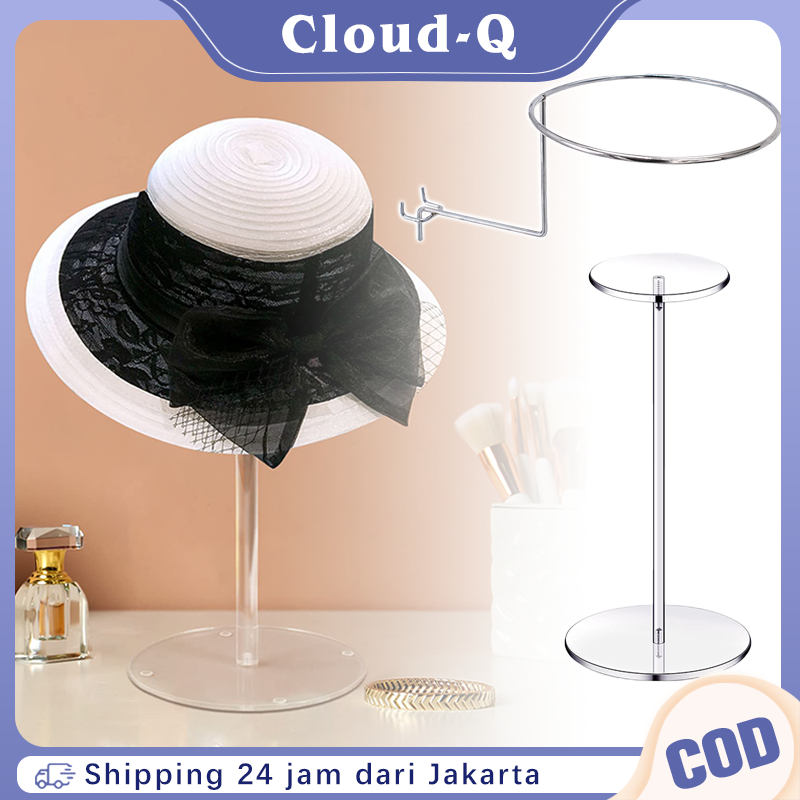 Stand Display Topi Dudukan Display Organizer Topi Tempat Topi Hanger Topi Penahan Topi