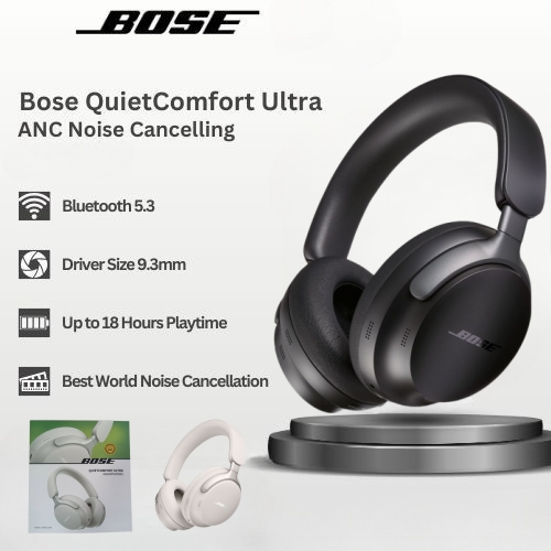[READY STOCK] 100% Original Bose QuietComfort Ultra Spatial Audio Headphones ANC Bluetooth Headset H