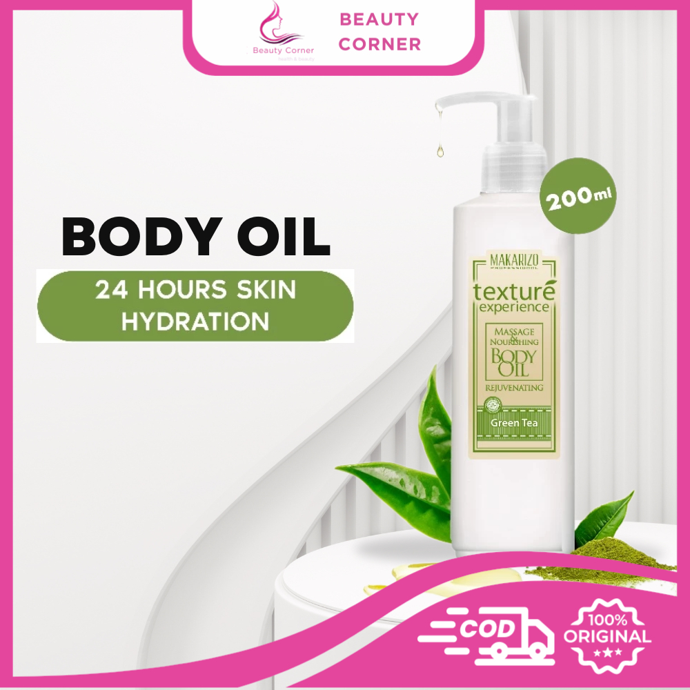 Makarizo Texture Experience Massage & Nourishing Body Oil - 200ml