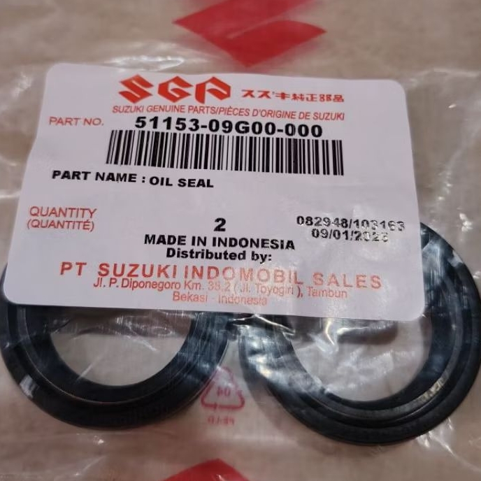 SEAL SHOCK DEPAN SATRIA FU SPIN SKYWAVE