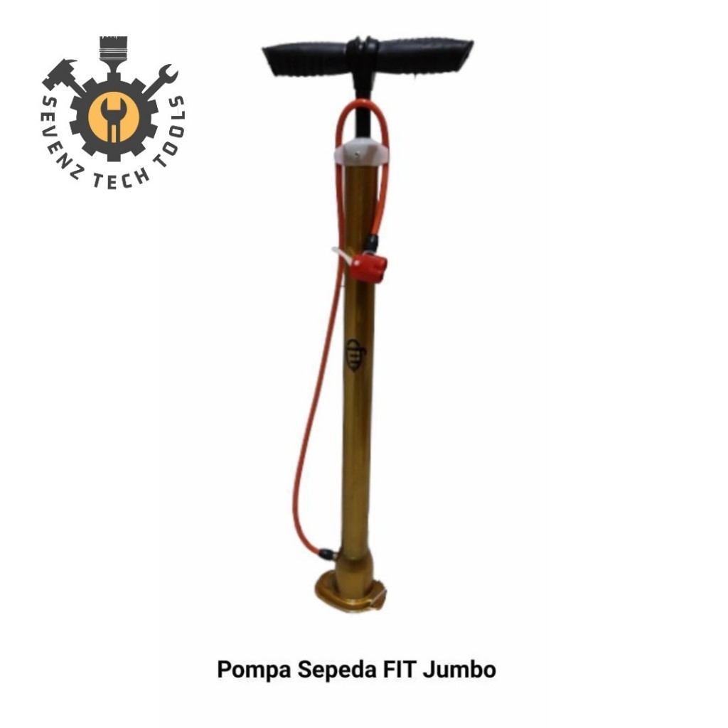 POMPA BAN MOTOR/SEPEDA JUMBO EMAS SUPER BAGUS DAN LEBIH BESAR POMPA ANGIN BAN SEPEDA POMPA SERBAGUNA