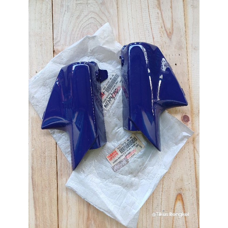Cover Shock Shockbreaker Depan Yamaha F1ZR Dark V Ungu Tahun 1997 Original