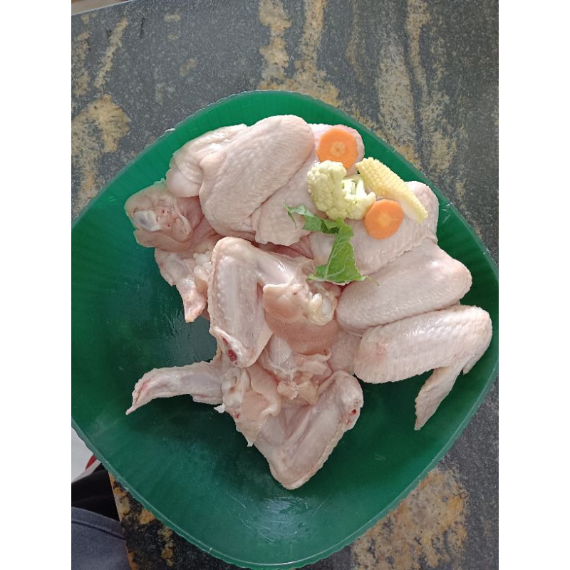 

Sayap ayam - chicken wing 1kg - 1.2kg