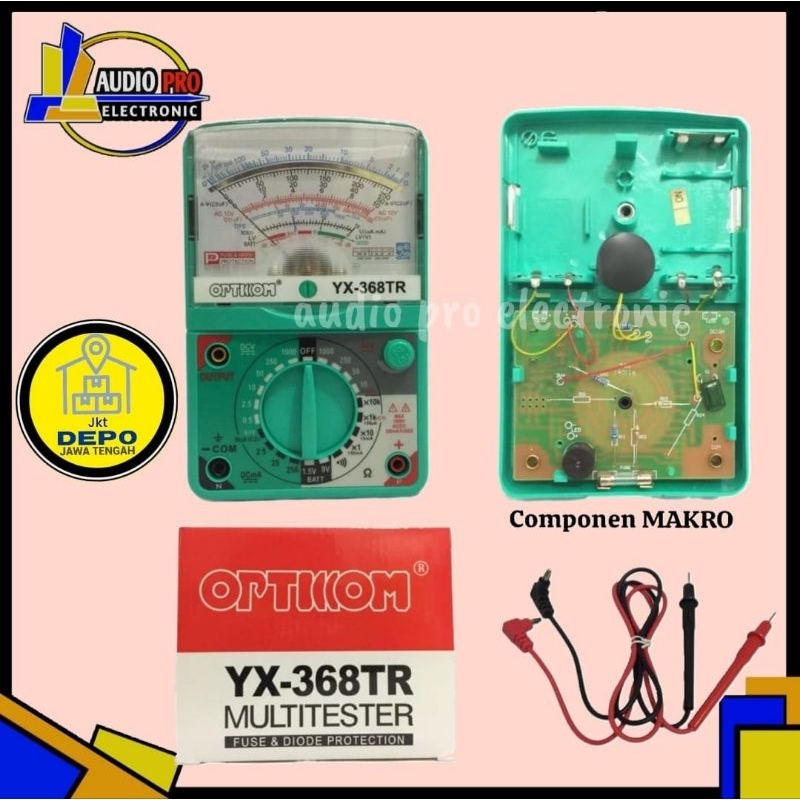 MULTITESTER MULTIMETER OPTICOM YX 368TR