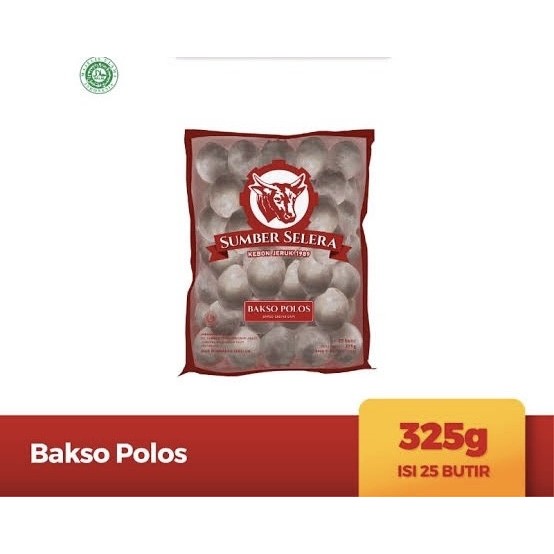 Sumber selera bakso SB polos isi 25 butir kebon jeruk asli