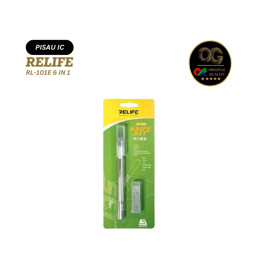 

PISAU IC RELIFE RL-101E 6 IN 1